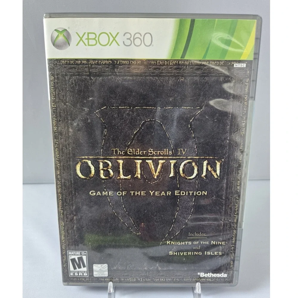Elder Scrolls IV 4 Oblivion GOTY - Xbox 360 -‎ Complete CIB W/ Manual & Map!
